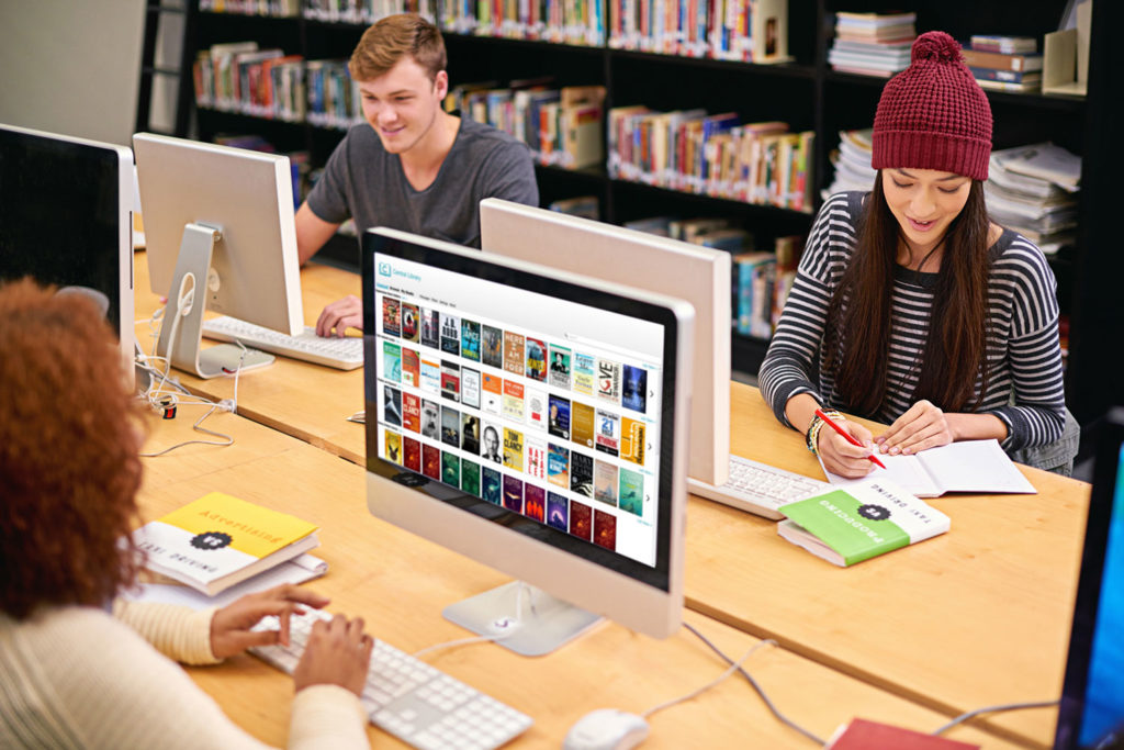 patrons using cloudlibrary