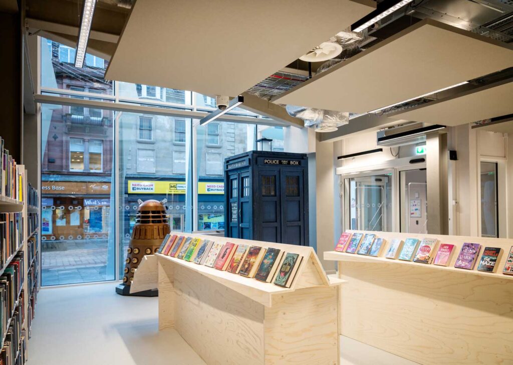 Paisley Library interior dalek time machine | A Vibrant Community Hub in Paisley